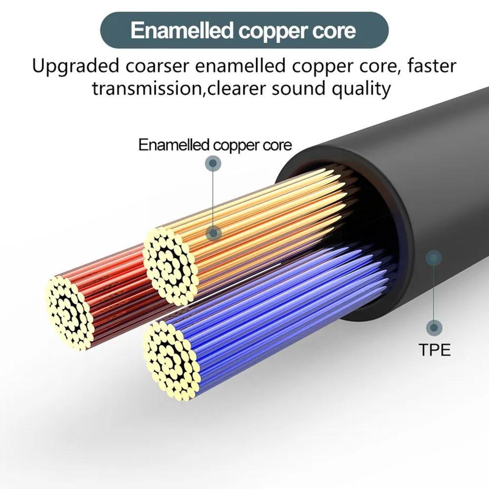 Aux Audio Cable Type-C USB-C To 3.5mm Male Audio Jack AUX Cable Adaptor Wire Line For Xioami Huawei Accessories