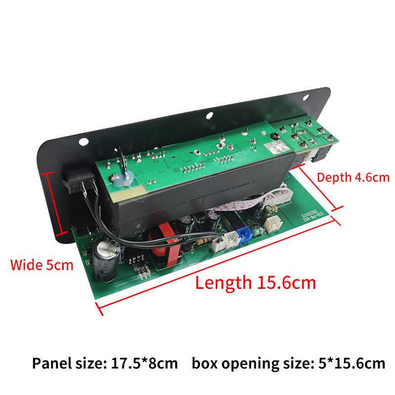 Customizable 5-12 Inches Speaker 30W Digital BT 5.3 Amplifier Subwoofer Dual Microphone Karaoke Amplifiers Board for Home