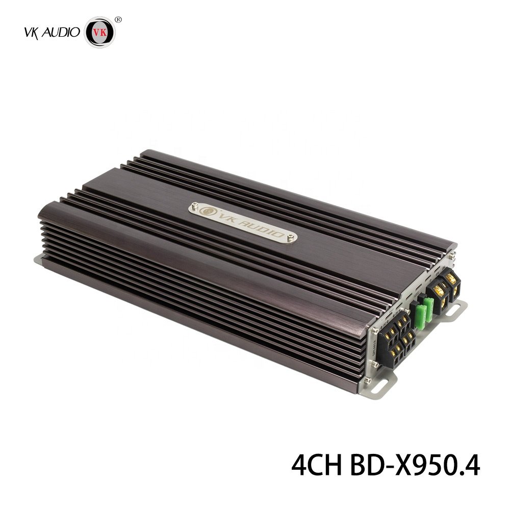 High-power Car Audio Modified Power Amplifier Four-channel Four-way Car Amplifier