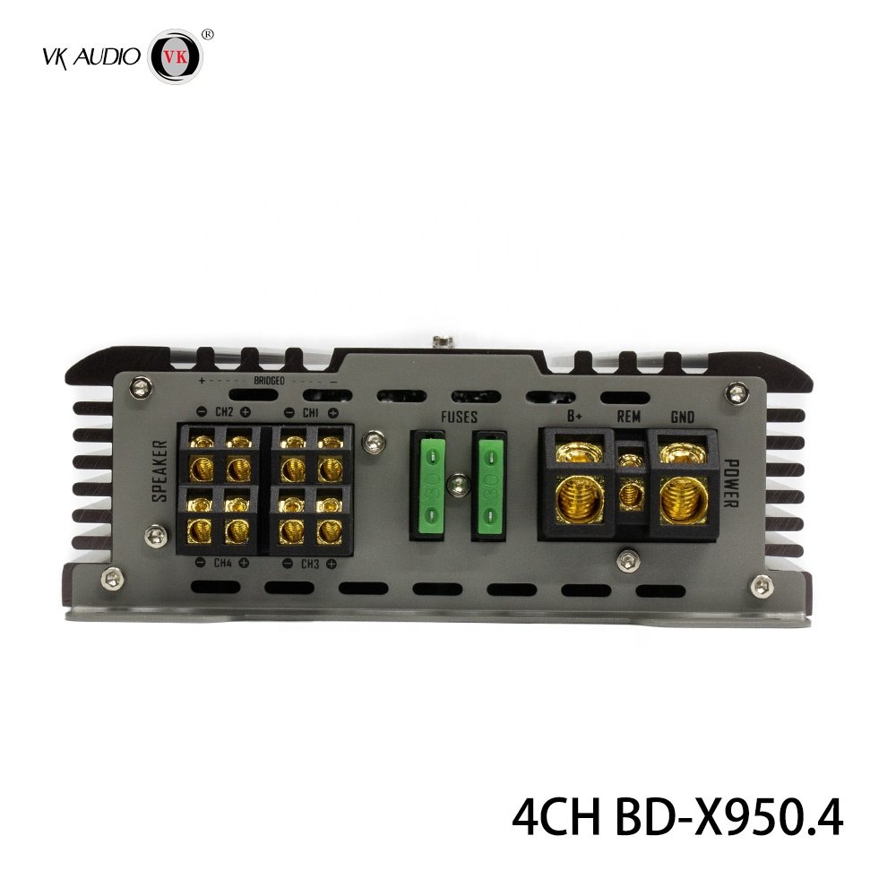 High-power Car Audio Modified Power Amplifier Four-channel Four-way Car Amplifier