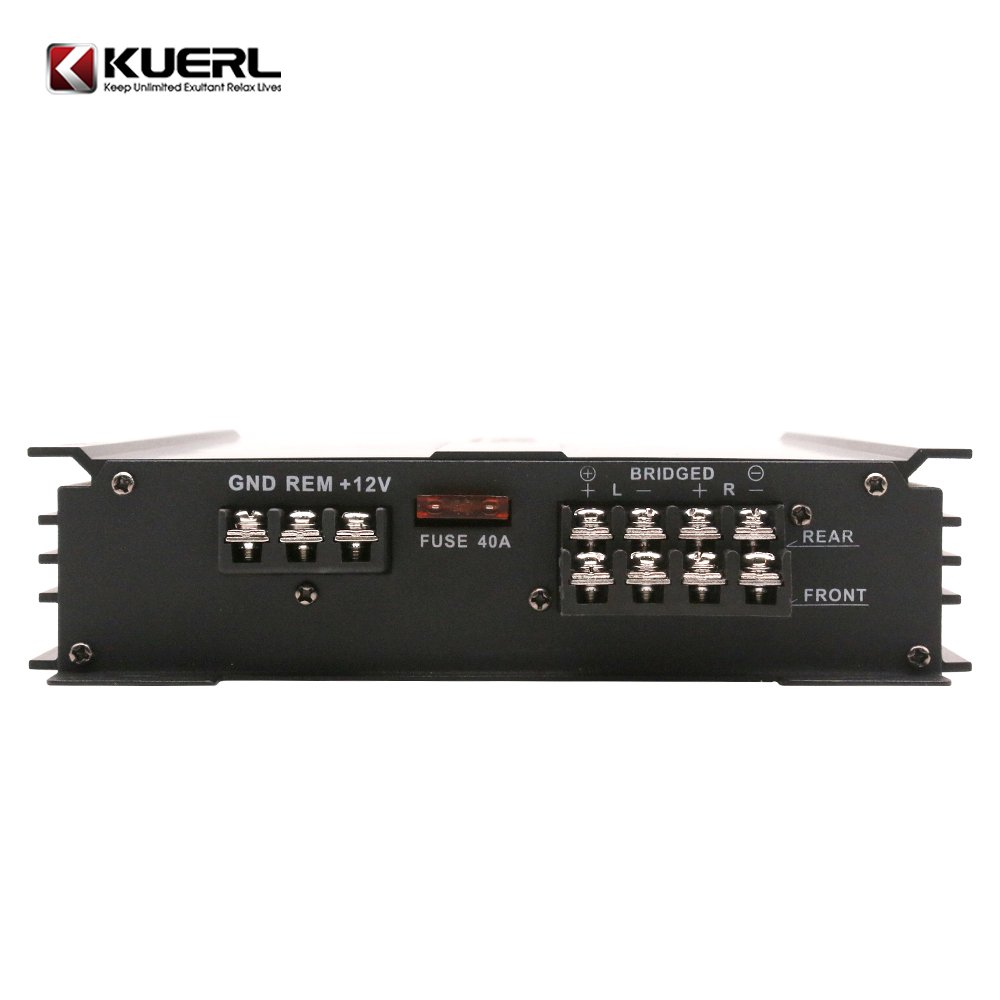 New Best-selling Car Amplifier RMS 4*50W 12V 4 Channel High Power Professional Car Subwoofer Amplifier