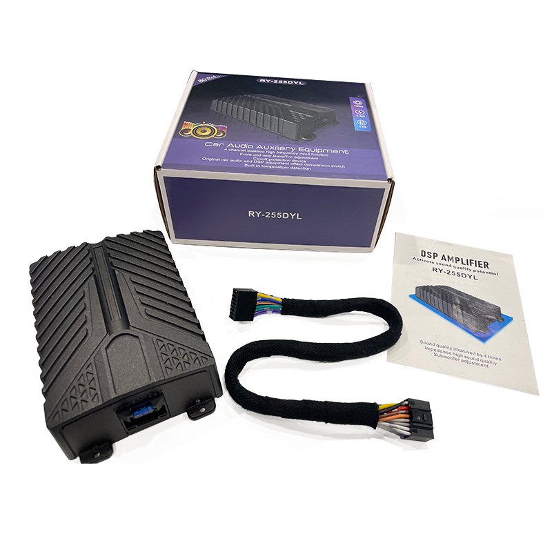 MCX High Power Car Audio Dsp Amplifier Processor Car Stereo Power Amplifier Monoblock Dsp for Android Big Screen