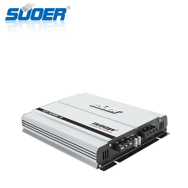 Suoer CA-1500D-B Monoblock Car Power Audio Auto Power Amplifier Manufacturing Car Amplifier Mini