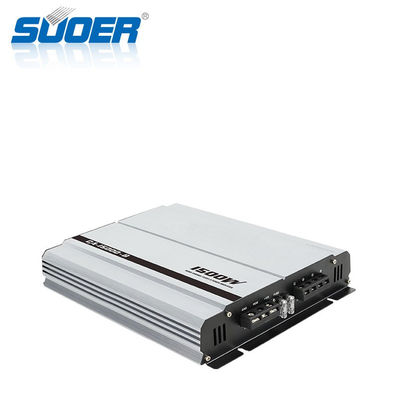 Suoer CA-1500D-B Monoblock Car Power Audio Auto Power Amplifier Manufacturing Car Amplifier Mini