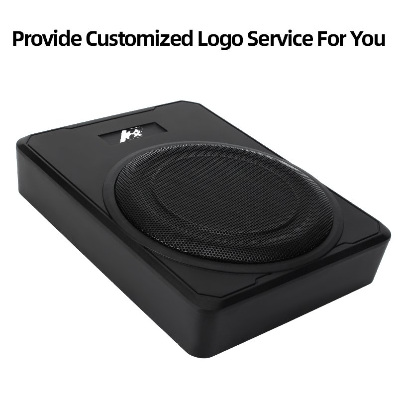 10inch Active Slim Car Subwoofer Built-in Amplifier Under Seat Car Subwoofer 300watts Professional Car Bass Speaker