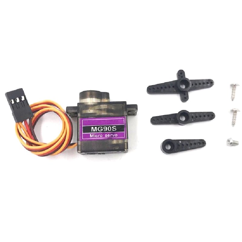 Metal gear Digital MG90S 9g Micro Servo MG90S For Rc Helicopter plane boat car