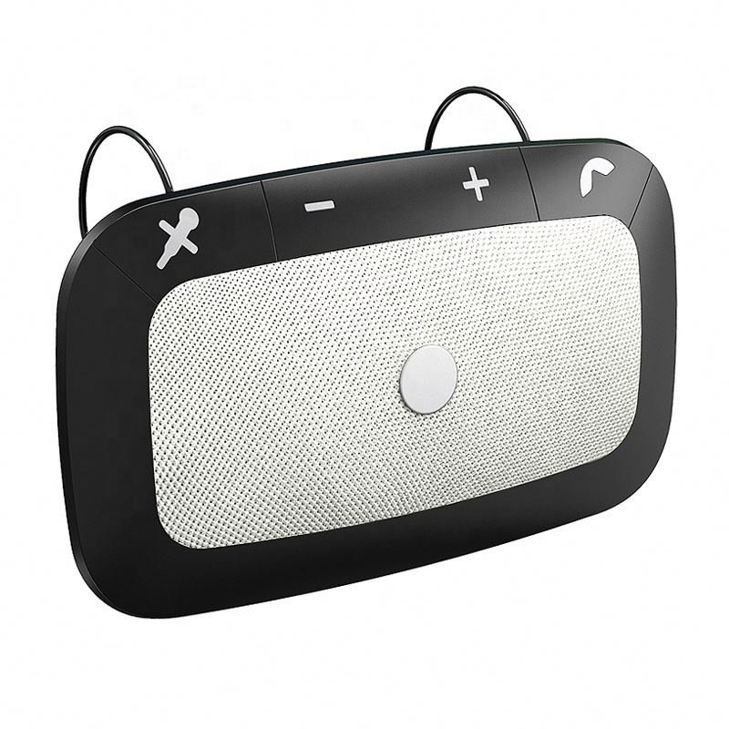 Wireless Audio Receiver Speakerphone Sun Visor Voice Mp3 Player Car Audio Handsfree Car Kit