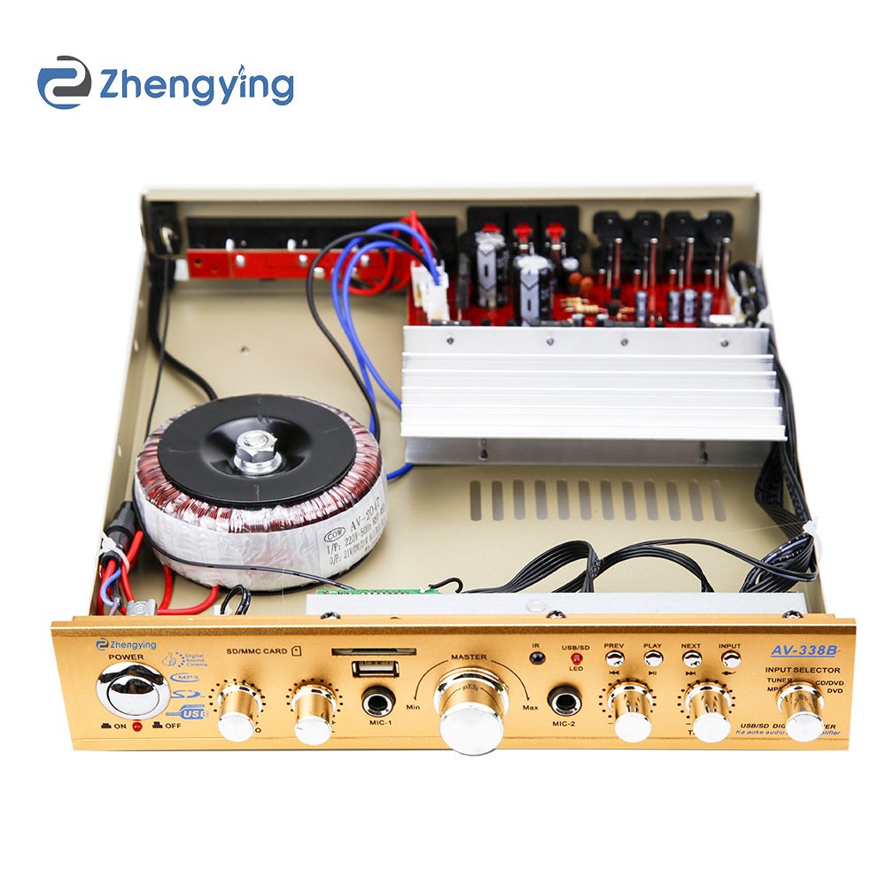 Family Home KTV Car Bt Power Amplifier Small Audio Speaker Bt High Power Home Large Volume Amplifier