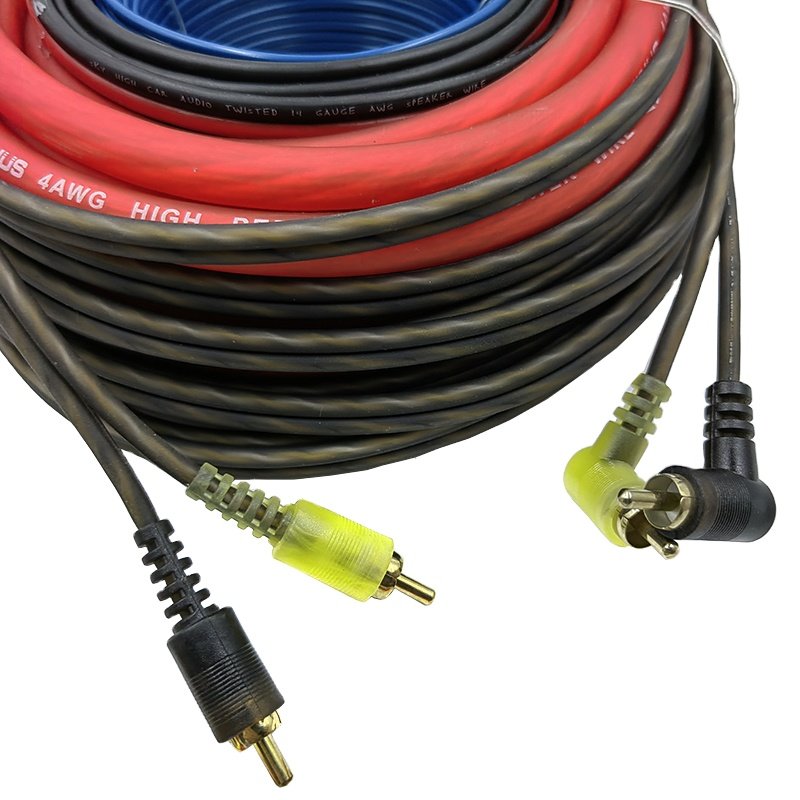 High Quality Low Voltage Car Audio Amp Wiring Kit