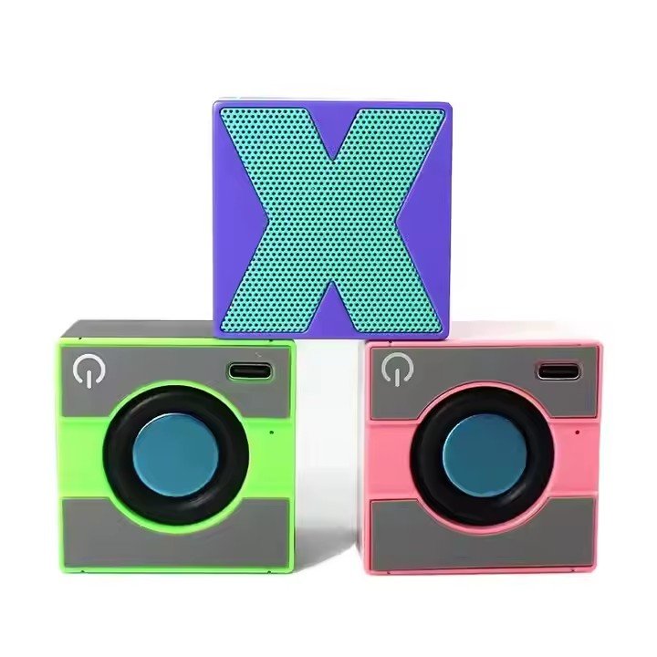 Fashional X1 Portable Wireless Speaker Aluminum Soundbox Wireless Sound Player Small BT Speaker for Tablets Computers