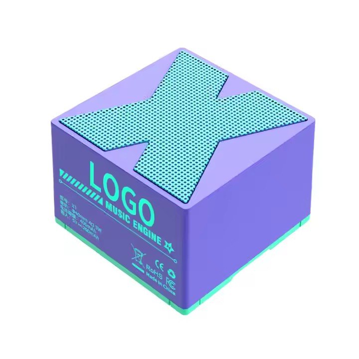 Fashional X1 Portable Wireless Speaker Aluminum Soundbox Wireless Sound Player Small BT Speaker for Tablets Computers