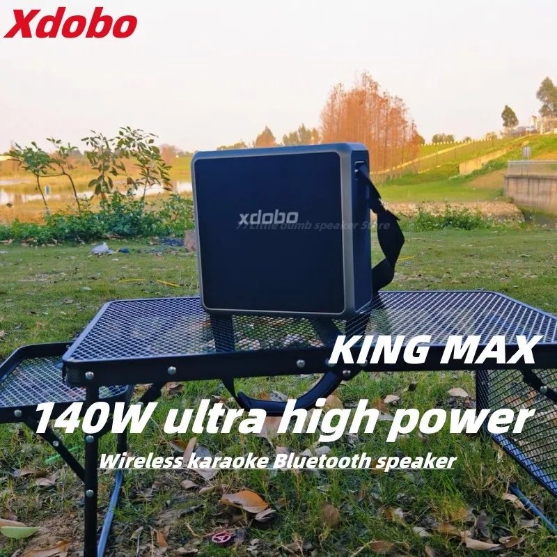 Xdobo King Max High Power Car Amplifier With Portable Heavy Bass Blue Tooth Speaker Waterproof Tws Wireless Sound Column