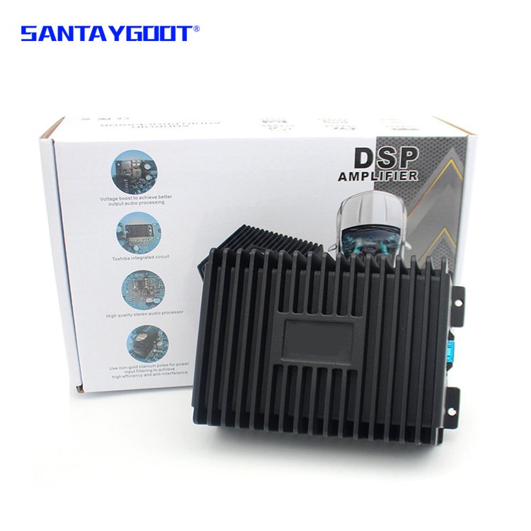 Car Audio Dsp Amplifier Processor Power Amplifier Monoblock Dsp for Android Big Screen