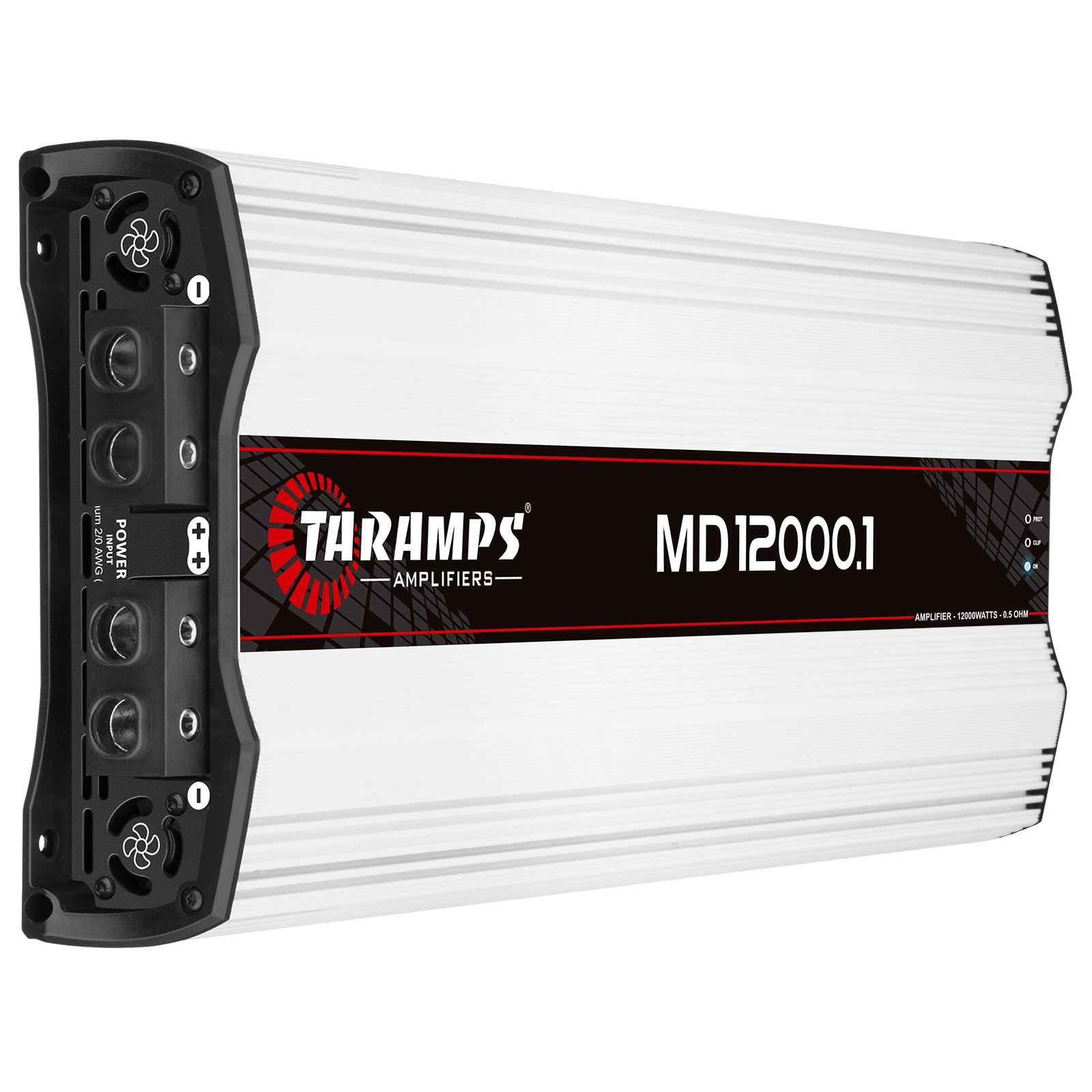 Taramps MD 12000.1 Amplifier Digital 0.5 Ohm 12000 Watts RMS Car Audio Monoblock Great for Car Audio Subwoofer Hair Trick MD 12k
