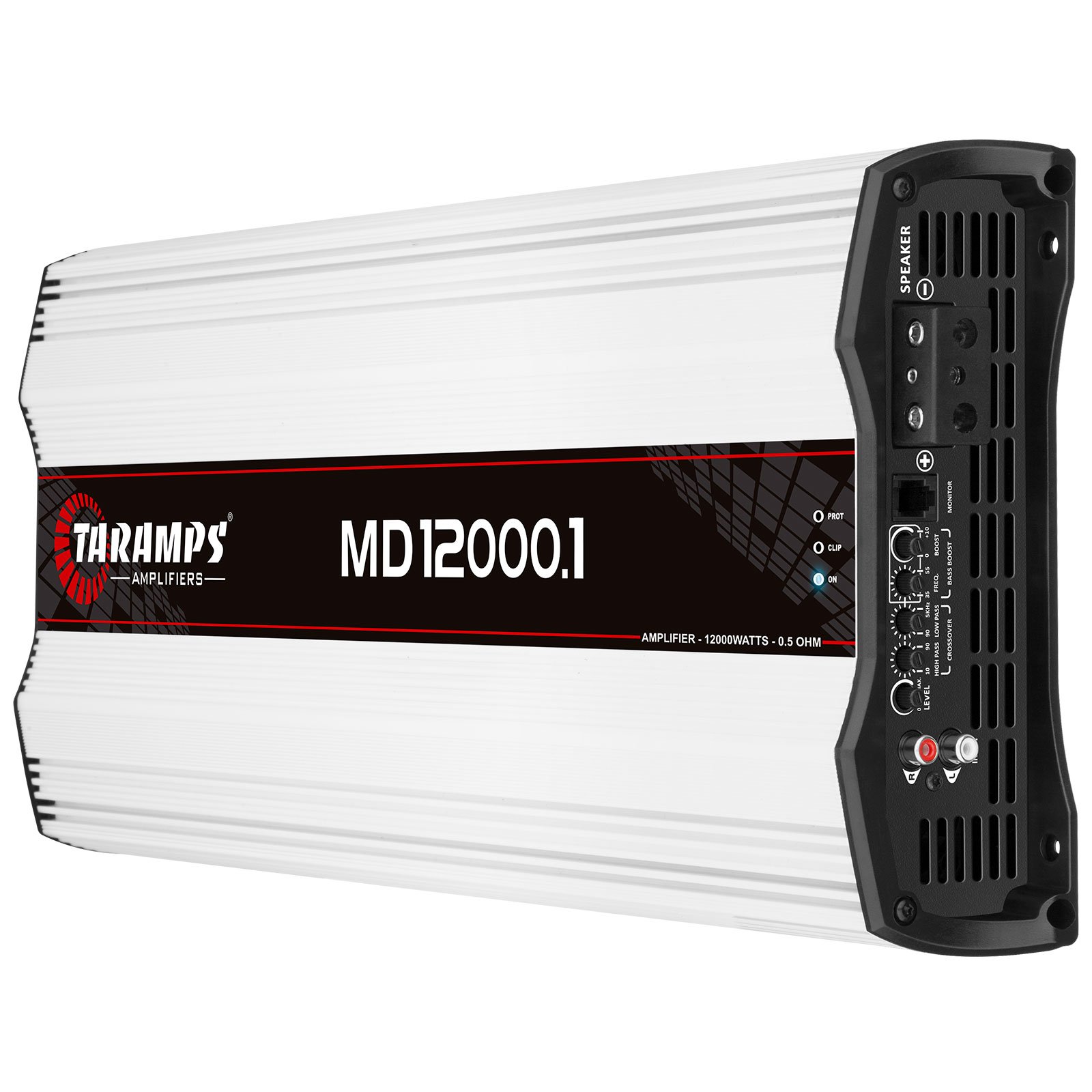 Taramps MD 12000.1 Amplifier Digital 0.5 Ohm 12000 Watts RMS Car Audio Monoblock Great for Car Audio Subwoofer Hair Trick MD 12k