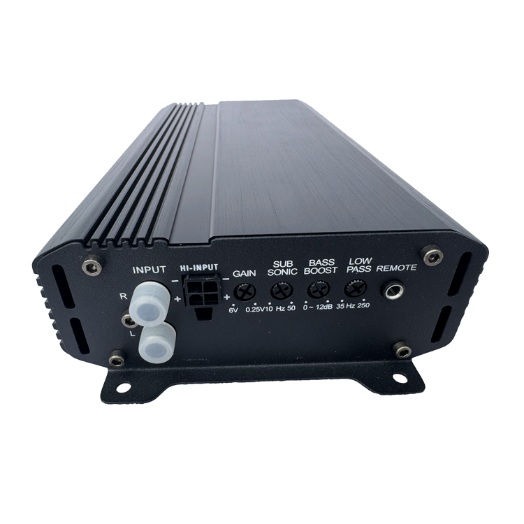 Lanbo LBC1000.1D 1-Channel Digital Class D Car Amplifier 1000 Watts RMS Monoblock with Crossovers