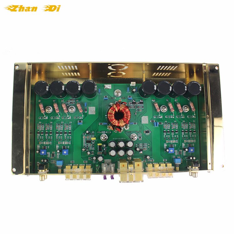 OEM Factory Direct Selling 12V Class AB 4 Channel Amplifier 4-8 Ohm Rms 120W Car Audio Amplifier