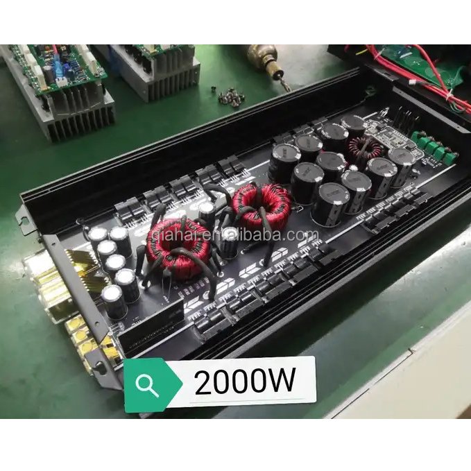 D2000 Car Monoblock Amplifier 2000W Rms Class D CAR AMPLIFIER