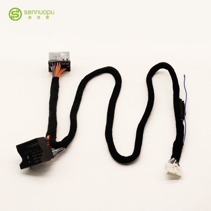 Sennuopu Professional Car Audio DSP Wire Harness of Auto Stereo Amplifier Speaker Wiring Harness for Car