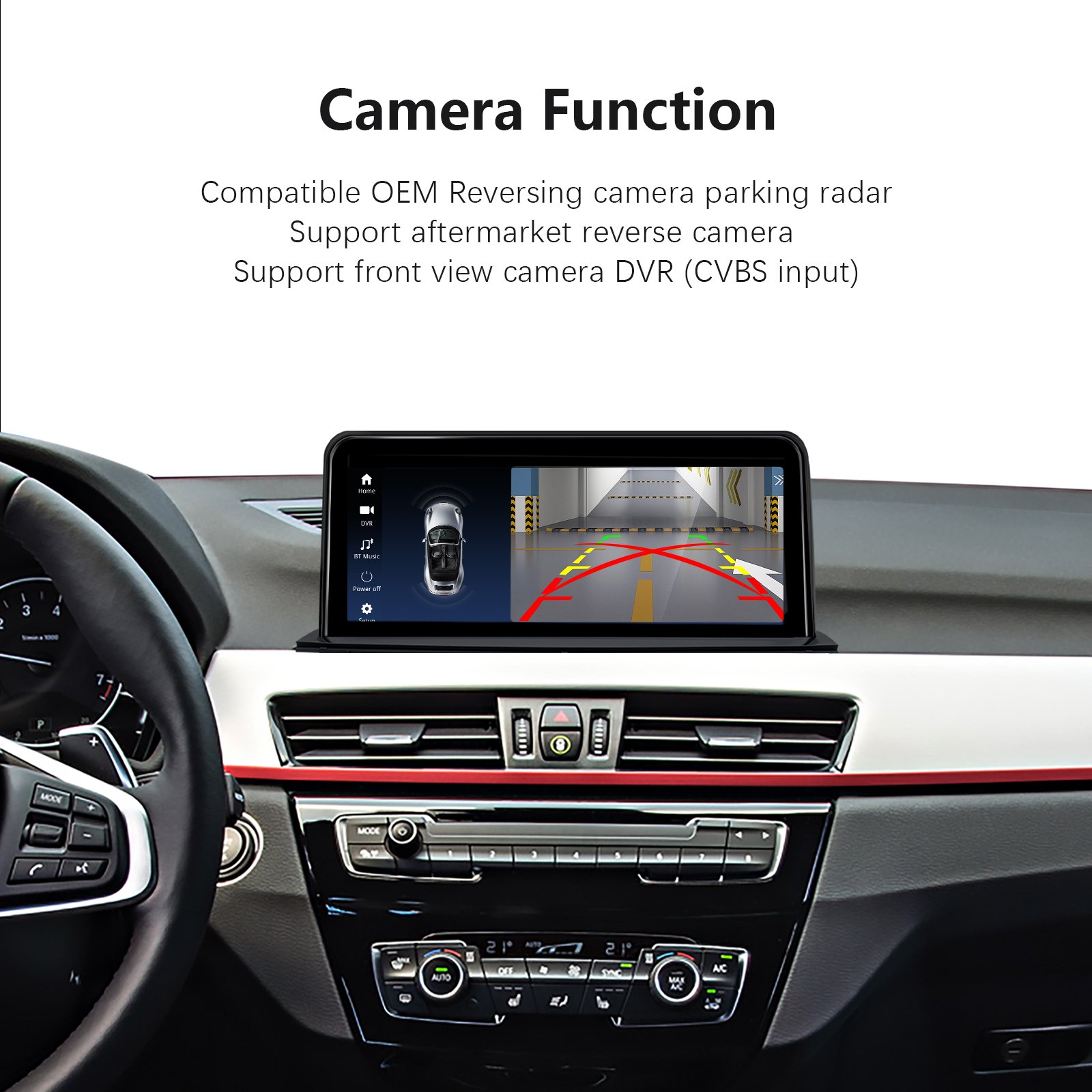 10.25'' 1920*720 Touch Screen Wireless Carplay for BMW X1 Series F48 2016 2020 Car Multimedia Autoradio Head Unit Stereo Audio