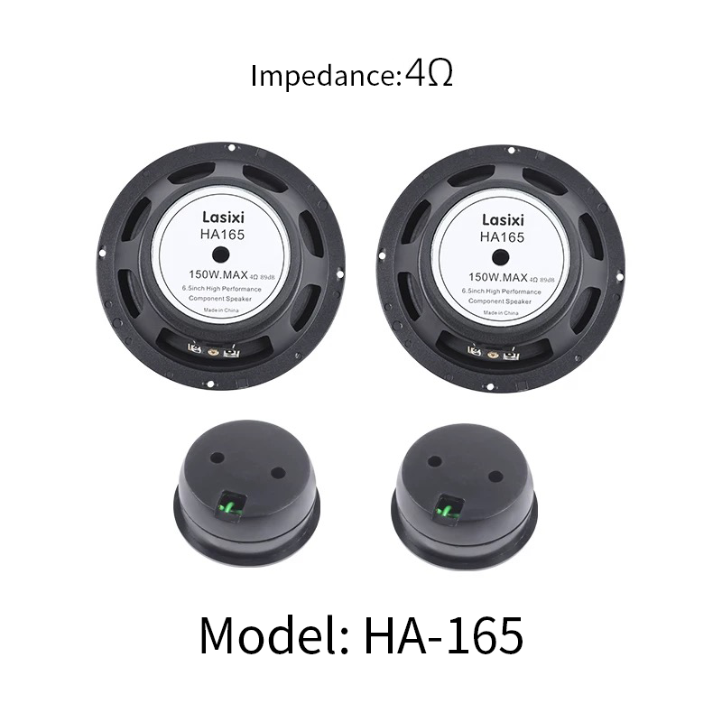 Factory Wholesale 6.5 Inch Sound Audio System Full Range Car Subwoofer Speaker Car Coaxial Speakers