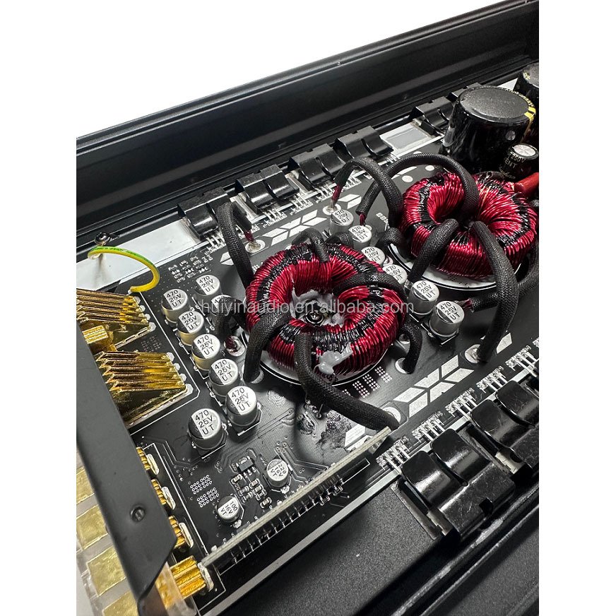 Class D Monoblock Car Amplifiers 3500W @1ohm Single Channel Car Auto Amplifier
