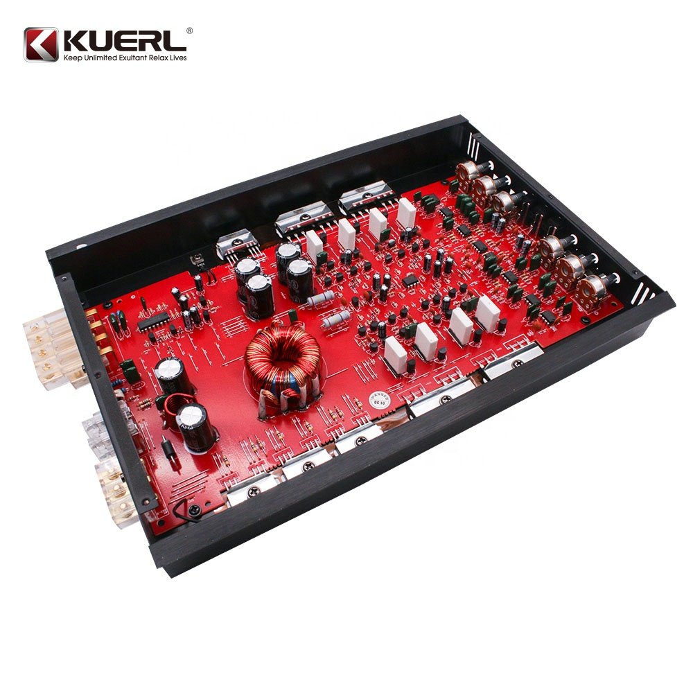 Factory Professional Wholesale High Power 75W*4 12V Amplifiers 4 Channel Car Audio Power Amplifier