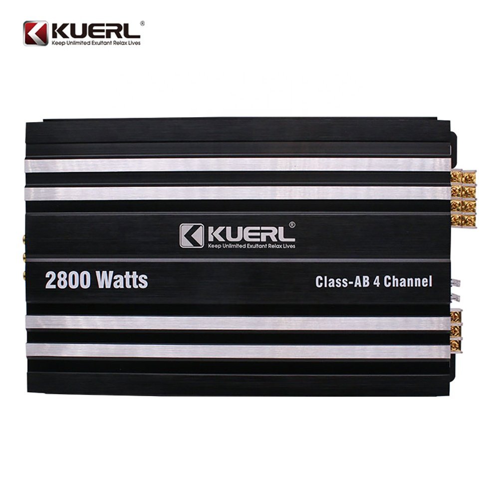 Factory Professional Wholesale High Power 75W*4 12V Amplifiers 4 Channel Car Audio Power Amplifier