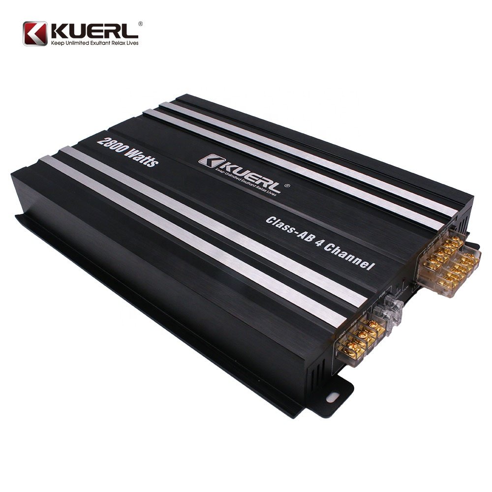Factory Professional Wholesale High Power 75W*4 12V Amplifiers 4 Channel Car Audio Power Amplifier