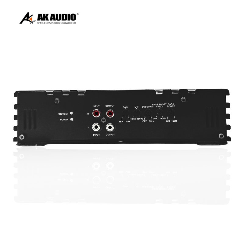 AK-DG4 Professional 1 CH Class D Mono Block 4000W RMS Car Amplifier Range High Power Mono Audio Amplifier,one Channel Amplifier