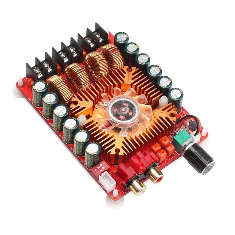 TDA 7498E 2X160W Dual Channel Audio Amplifier Board, Support BTL Mode 1X220W Single Channel, for Car Vehicle Computer