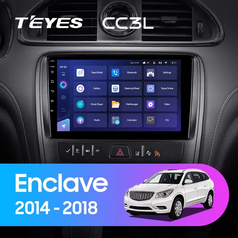 TEYES CC3L WIFI for Buick Enclave 2014 - 2018 Car Radio Multimedia Video Player Navigation Stereo GPS