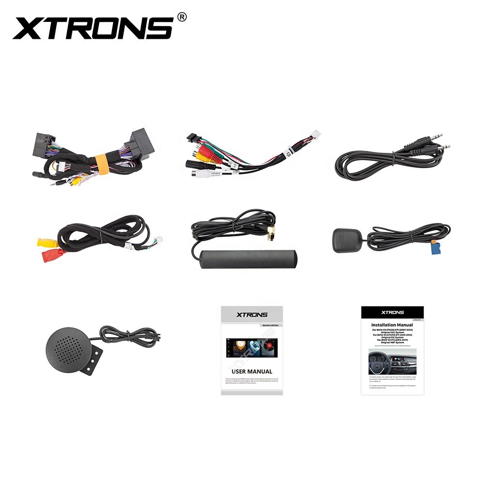 XTRONS 10.25 Inch Car Screen 8 +128GB Android 13 Car Video for BMW X5 E70 X6 E71 CCC Android Car Radio With CP AA 4G LTE