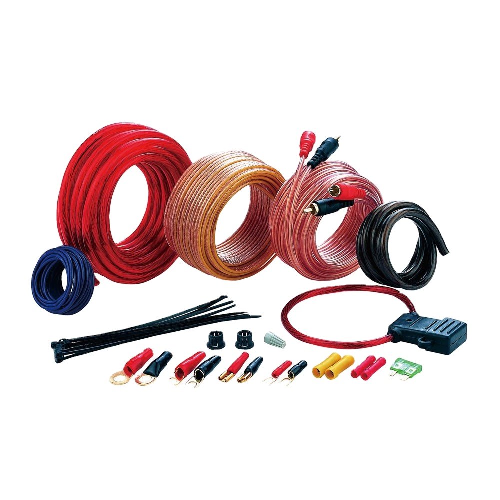 High Quality OFC CCA TCCA Car Amplifier Install Wiring Kit CCA Subwoofer Cable Kit Car Audio Amplifier Wiring Kits