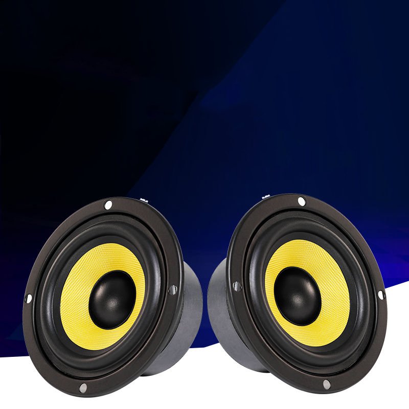 3-inch Mid-woofer Speaker Unit 30-80W Home Audio High-power Car Heavy Bass Lossless Subwoofer Music Sound Amplifier Speaker