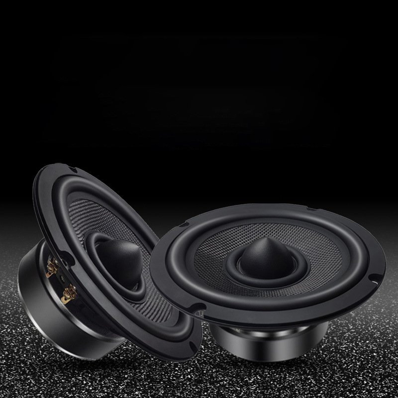 New product ideas dual Low frequency 6.5 inch 6 euro 50/80W carbon fiber subwoofer subwoofer car speaker speaker
