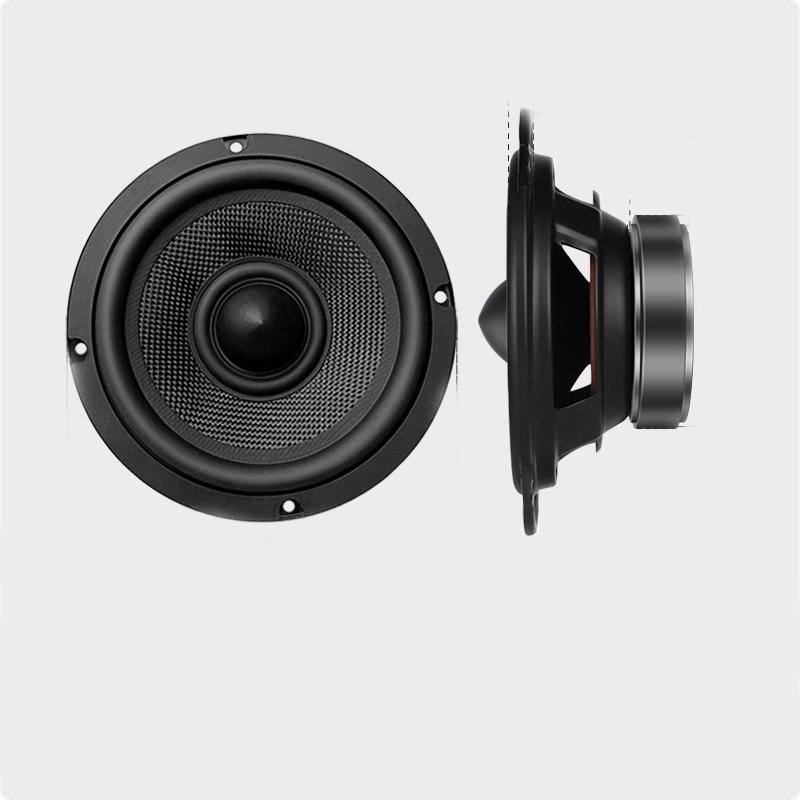 New product ideas dual Low frequency 6.5 inch 6 euro 50/80W carbon fiber subwoofer subwoofer car speaker speaker