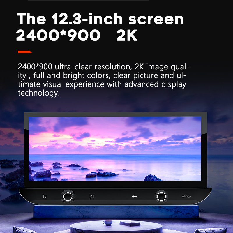 For 12.3 Inch Porsche Mica Macan Gps Radio Dvd System Carplay Single Din Audio Touch Screen Player Android Car Stereo