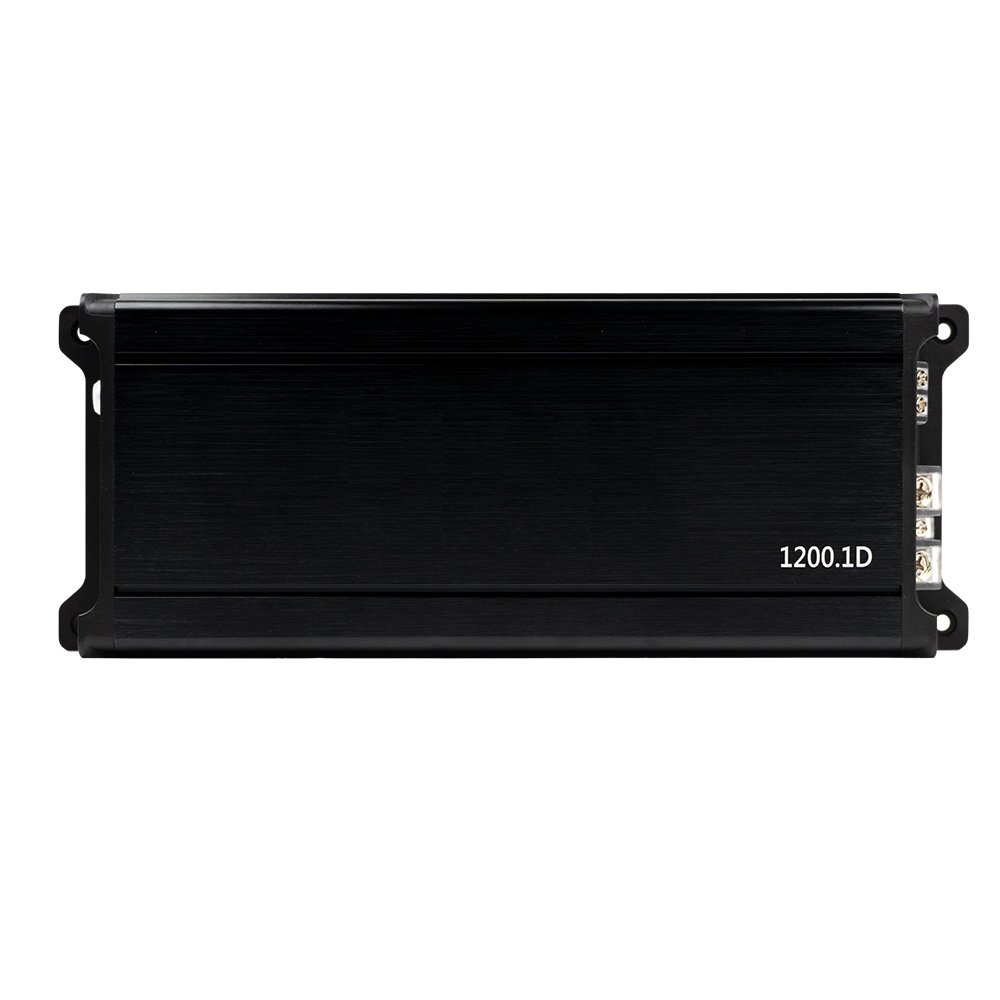 1200W 1CH Car Sub Amplifier Full Range AB Class 400W X1 for 4ohm 700WX 1CH for 2ohms 1200 W X 1CH for 1ohm Audio Upgra