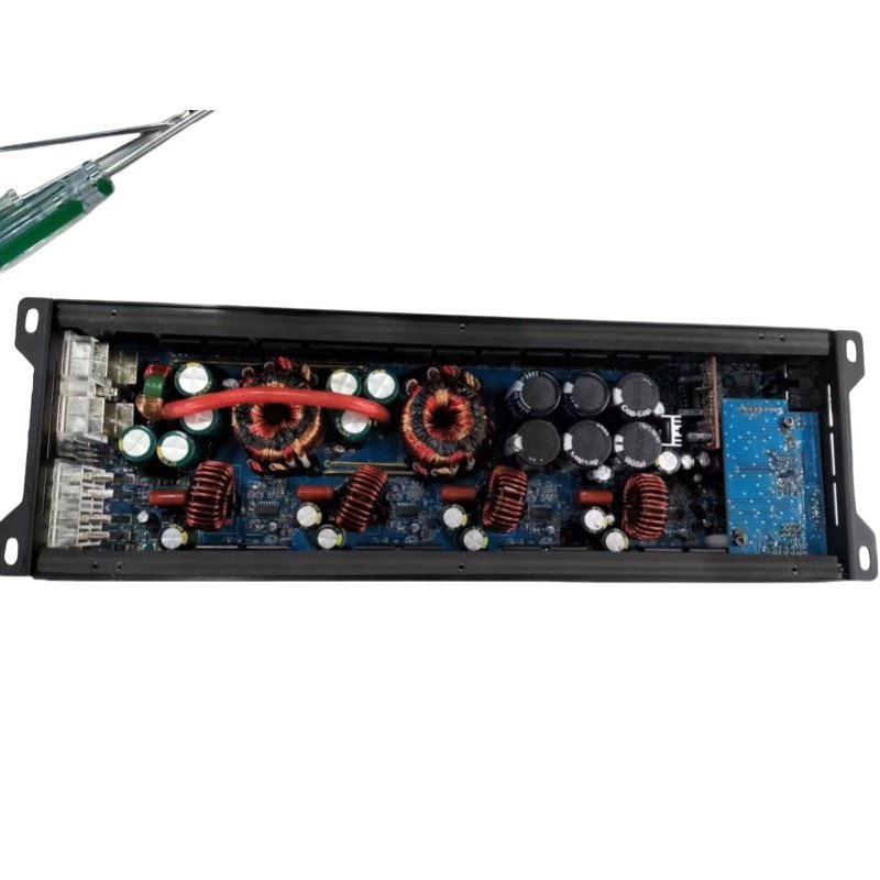 Factory Direct Sales Bulk Order Wholesale High Power Car Amplifier 4 Channel 350W Class D Car Amplifier 350.4