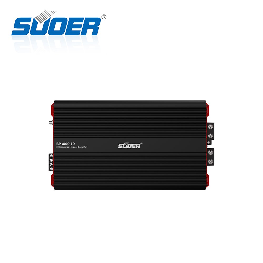 Suoer BP-8000 peak Power 24000W Monoblock Big Power Rms 8000 Watts Car Amplifier Professional