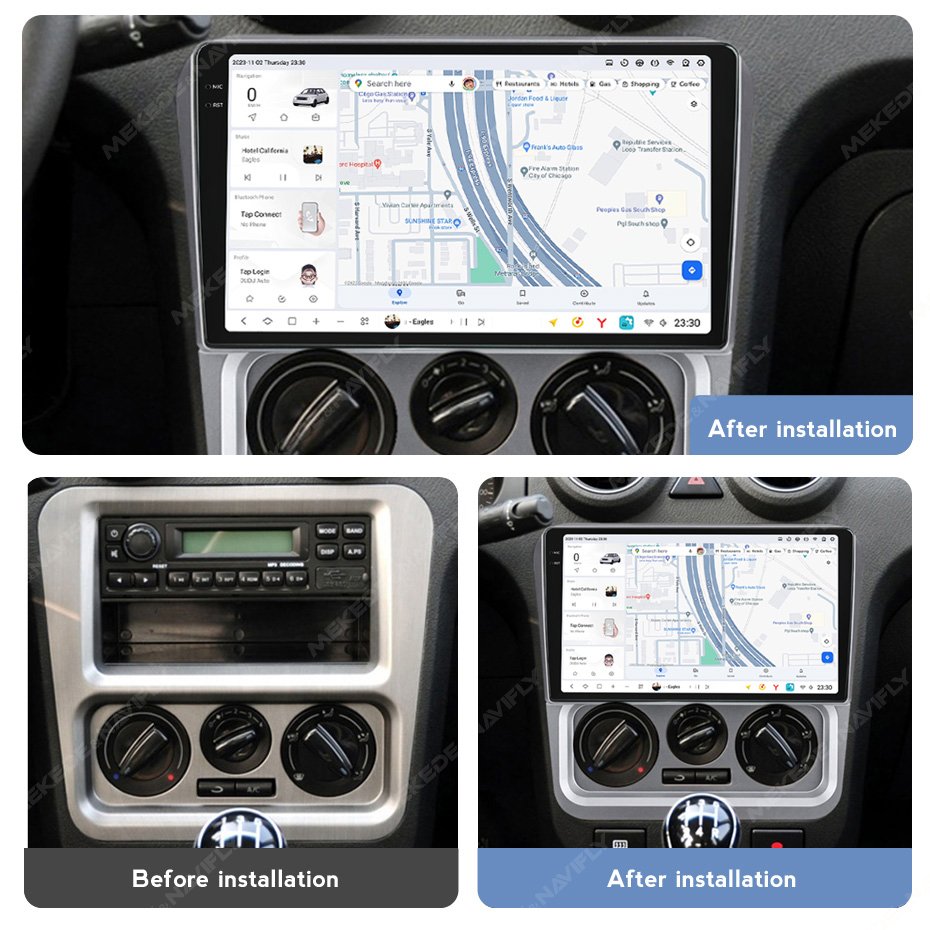 MEKEDE Android Car Stereo Car Audio Car Dvd DUDU 2K Touch Screen 12+512GB System7870 DSP7739 for Geely CK