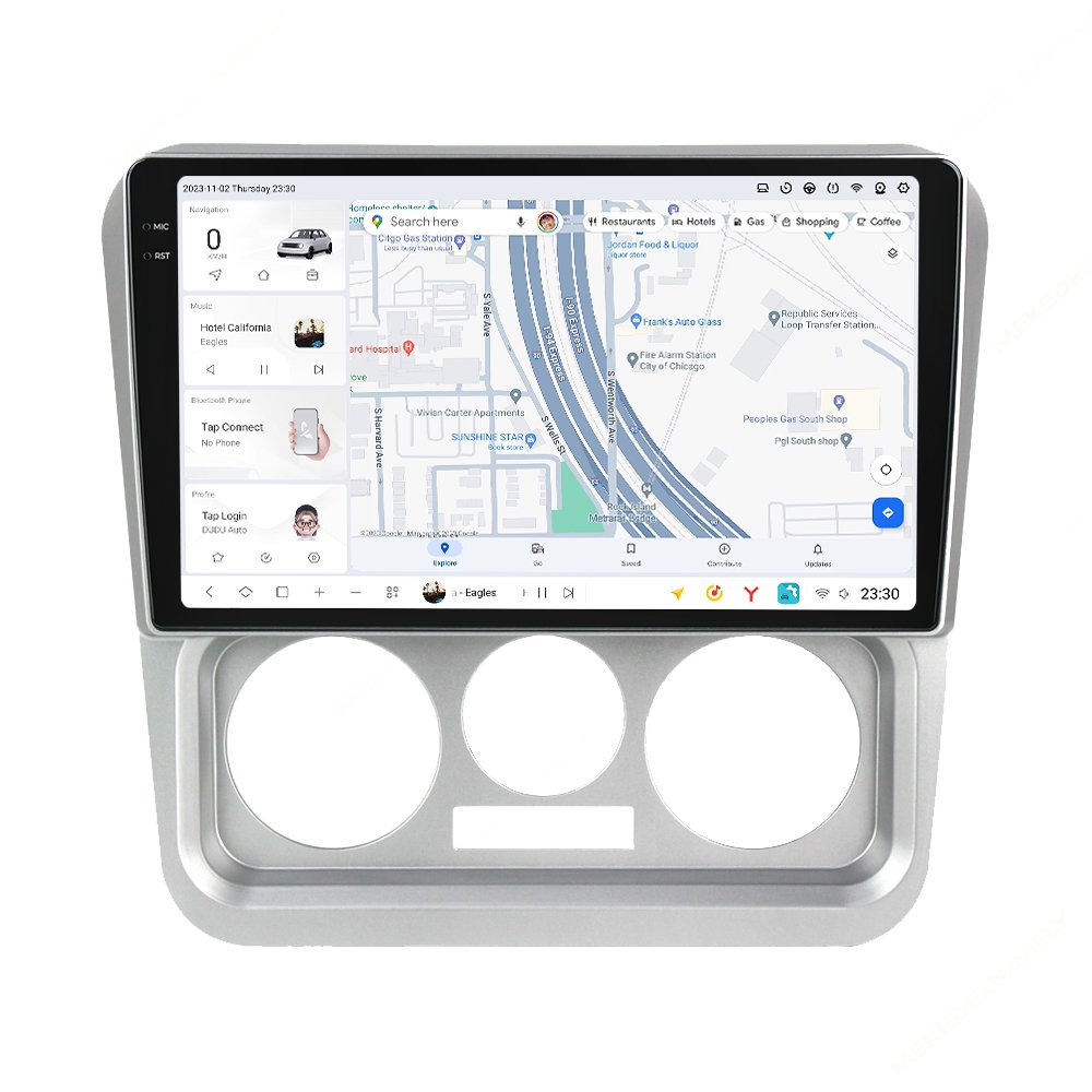 MEKEDE Android Car Stereo Car Audio Car Dvd DUDU 2K Touch Screen 12+512GB System7870 DSP7739 for Geely CK