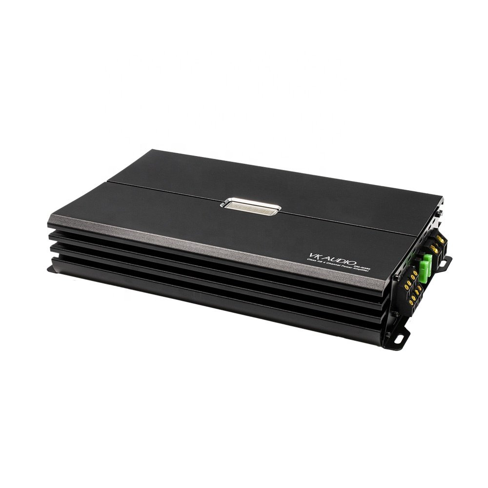 VK High-Performance 12V 4-Channel Car Amplifier Class AB Car Amplifier Monoblock Korean Amplifier Car Audio