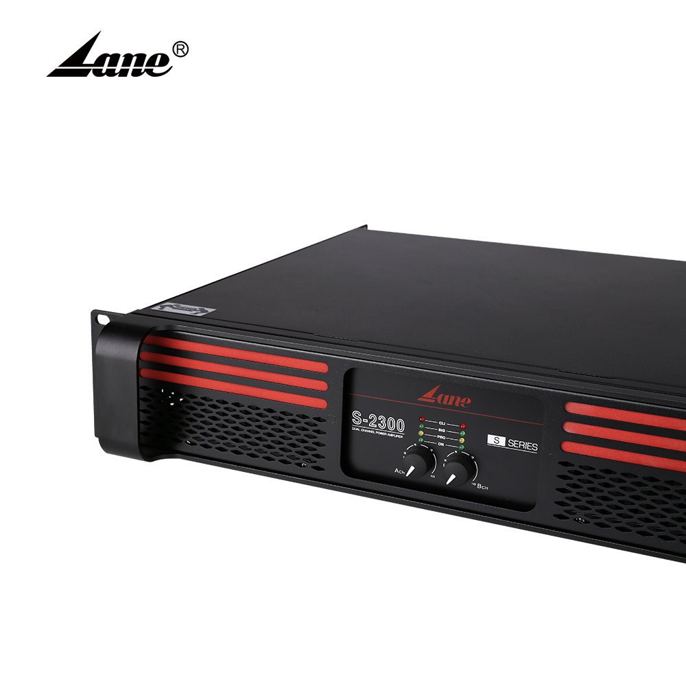 Lane S-2300 Factory Wholesale Made In China Outdoor Professional 900W 2U Class H Audio Power Amplifier