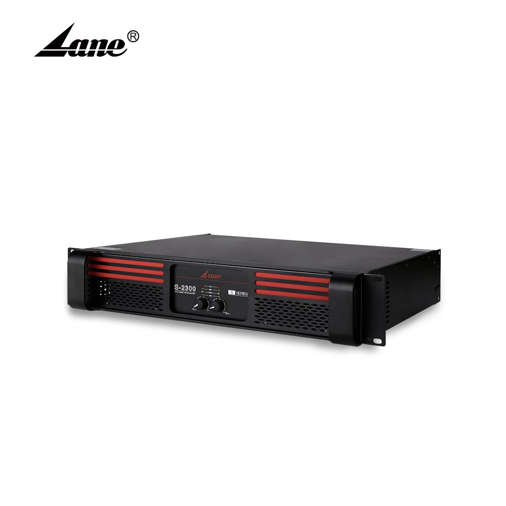 Lane S-2300 Factory Wholesale Made In China Outdoor Professional 900W 2U Class H Audio Power Amplifier