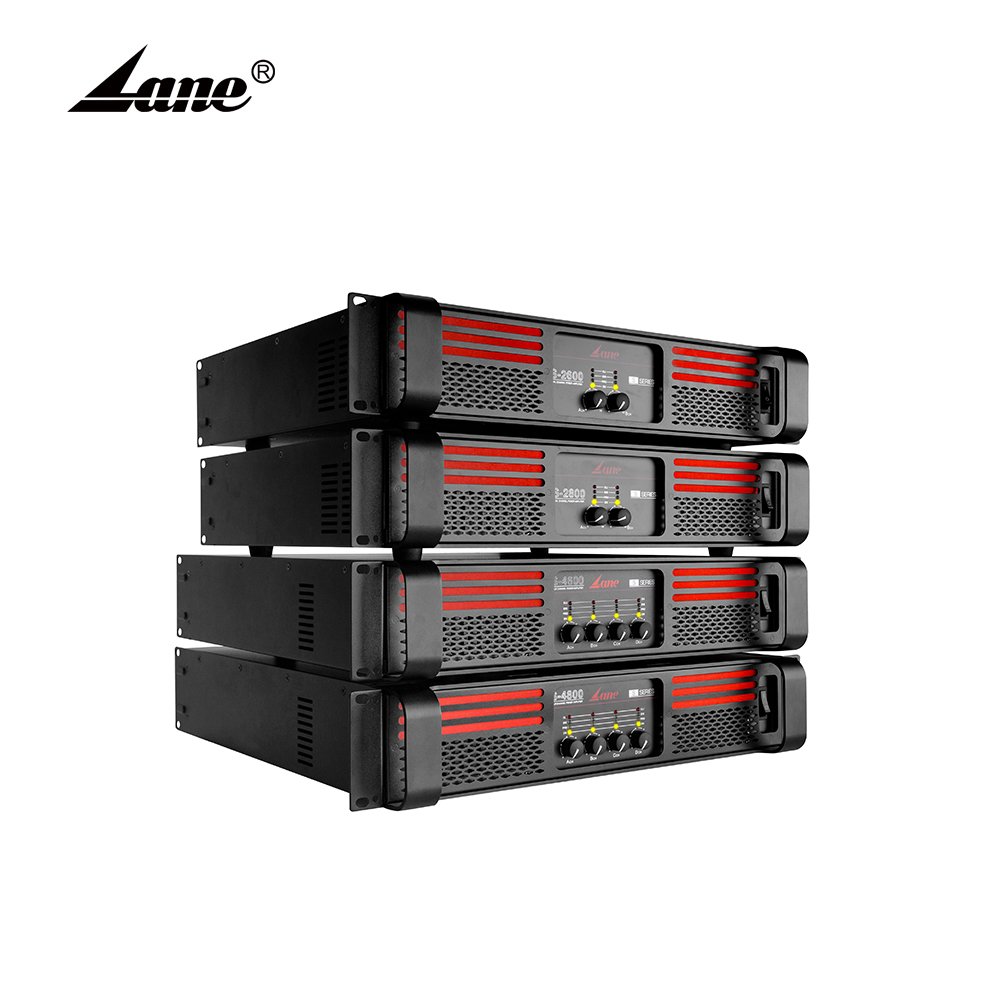 Lane S-2300 Factory Wholesale Made In China Outdoor Professional 900W 2U Class H Audio Power Amplifier