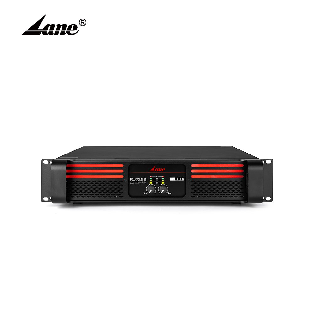 Lane S-2300 Factory Wholesale Made In China Outdoor Professional 900W 2U Class H Audio Power Amplifier