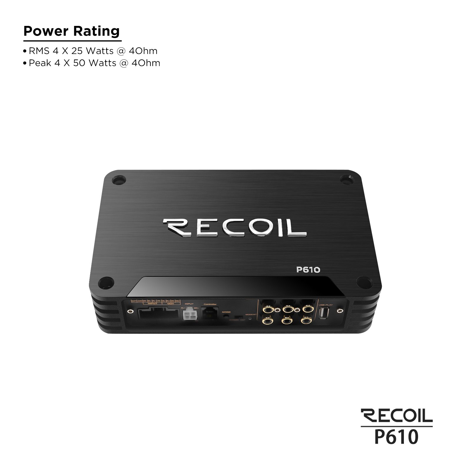 DSP Amplifier P610 Raises the bar to a New Level, and Not Just in Terms of Sound Quality.