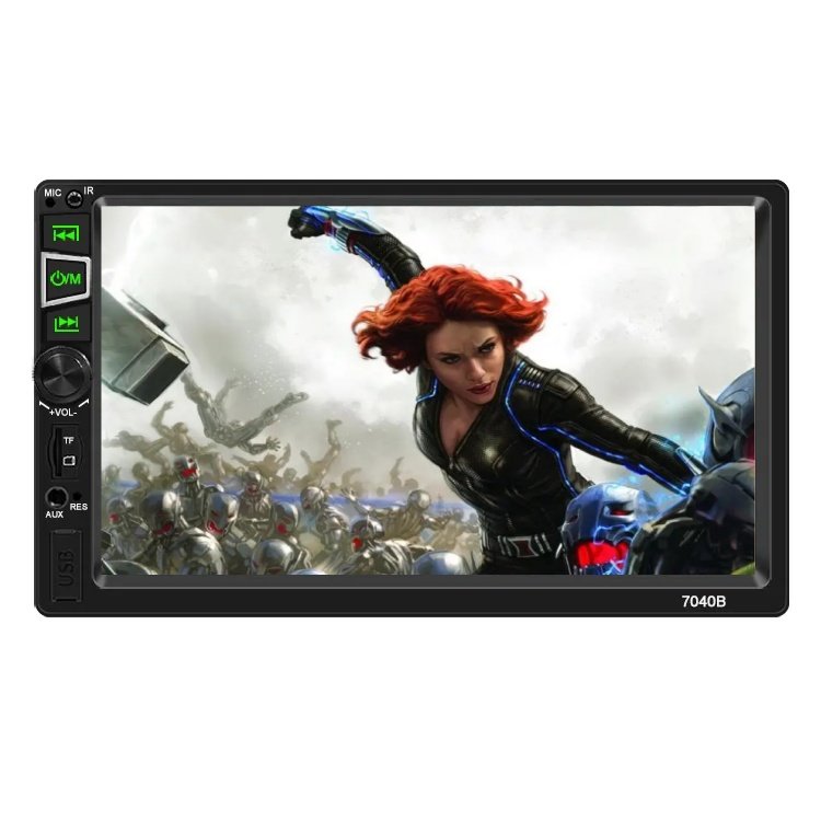 7040b 7inch Rear View Camera Radio Car Stereo Hd Car Radio Bt Fm Mirror Link Audio Mp5 Player 2din Auto Radio Stereo